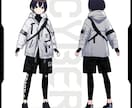 VRoid3Dモデル制作します 配信、VRChat等で使える３Dモデル！ イメージ3