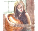水彩画で似顔絵を描きます 手書きの水彩画で描く似顔絵です。 イメージ2