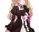 可愛くて、キラキラした女の子描きます 一枚絵、立ち絵が欲しい貴方に！ イメージ4