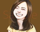 大人っぽいリアルな似顔絵描きます SNS用アイコンやプレゼントに！パッと目を引く似顔絵です。 イメージ1