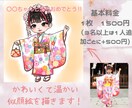 即対応◎お写真からデフォルメ似顔絵を描きます SNSアイコン、記念日、プレゼントなどに！ イメージ2