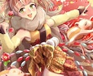 SNSアイコン・サムネ・かわいいイラスト描きます 可愛い女の子のオリジナルアイコン、動画用サムネ等お求めの方！ イメージ2