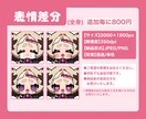 2頭身のミニキャラ描きます 『商用利用可』早めに欲しい方に！キャラデザ制作もOK☆ イメージ5