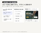 現役の広告プランナーがLPを構成から作ります 見出し3案→構成→デザイン。確認しながら作るLP イメージ2