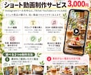 Instagramリール・ショート3本を制作します 見やすく伝わる30秒動画を3本セットでお届け！ イメージ2