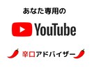 YouTubeで成功する為の辛口アドバイスします チャンネル登録者、再生数など悩みの種に辛口アドバイス イメージ1