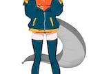 キャラクターの立ち絵描きます あなただけの立ち絵作成します♡! イメージ2