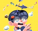 絵本の1ページのような一枚絵にします 頭の中にある、まだ絵になってない物語を、イラストに イメージ5
