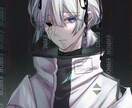 SNSアイコンイラスト【ペア画も!!】承ります かっこよくてかわいいアイコンを描きます！！ イメージ3
