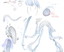 パーツ分け・立ち絵を制作致します 厚塗りを用いたリッチな質感が魅力です イメージ3