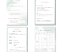 ヨガ講師さんに｜インスタ用テンプレート販売します Canva編集｜クラシックブルー/テンプレ30枚セット イメージ7