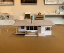 住宅模型　1/100の住宅模型制作いたします 飾りたくなるかわいらしい模型をお作りいたします☀︎ イメージ1