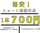 ショート動画を1本700円で編集いたします 5本で3500円、つまり1本あたり700円で編集いたします！ イメージ1