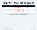 ログから必要な行だけ抜き出します 1行も黙って捨てません。除いた理由の内訳つき・総額表示 イメージ6