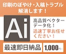 即日納品！粗い画像を高品質ベクターデータ化します 初めての方も安心の迅速・丁寧対応を保証いたします。 イメージ1