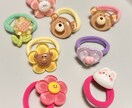 キッズ用アクセサリー作ります 可愛いパーツのヘアアクセサリー、イヤリングを使ってます！ イメージ6