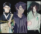 TRPG・配信向け キャラデザ重視立ち絵を描きます TRPG・配信向け 退廃・耽美・不穏描きます。 イメージ3