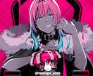 歌ってみた/オリジナルMVイラスト描きます 歌ってみた動画サムネイル、オリジナルMVが欲しい方に！ イメージ9