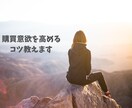 購買意欲を高めるコツ教えます 心理学をつかったサービスを売れやすくする方法 イメージ1