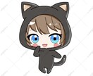 可愛い♡オリジナルちびキャラ・ミニキャラ描きます 猫耳やケモミミ♡アイコン用に！可愛いちびキャラを描きます！ イメージ5