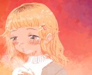 ふわふわした少女描きます 用途に合わせてオリジナルイラストお描きします イメージ1