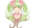 女の子アイコンイラスト描きます どんなご要望にもお応えして可愛い女の子描き上げます！ イメージ1