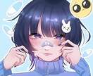 SNSアイコン用などのイラスト描きます 女の子、男の子、動物などオリジナルになります イメージ1