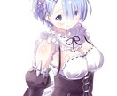 １０００円値下げ！】イラスト描きます SNSのヘッダーやアイコン、動画の立ち絵に！ イメージ2