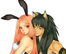 アップ・バストアップ描きます ご希望のキャラクターのアップ・バストアップイラスト描きます イメージ1