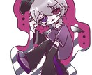 かわいいポップな絵柄で描きます アイコンやステッカーなどお好きに使って頂いて構いません！ イメージ4