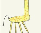 下手上手い個性的なイラストを描きます 下手だけど味のある、唯一無二のかわいいイラスト イメージ2