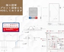 看板デザイン＋図面を作成します 現場で使える施工図面もIllustratorで制作できます イメージ2