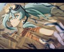 光と色で目を惹きつけるイラストを描きます 光の美しさを追及した、目を惹く色合いのアニメ塗りイラスト イメージ4