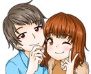 躍動感溢れるアイコン描きます あなた好みのアイコンに仕上げます！ イメージ1