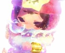 優しいふわふわした絵柄のアイコンを作成致します きらきらふわふわした可愛いアイコンを制作します！ イメージ4