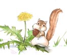 可愛いアニマルイラストお描きします 貴方の好きな動物を可愛い絵にしてみませんか？ イメージ3