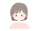 ふんわり親しみやすい印象のイラストをお届けます SNS・ブログなどのアイコンにピッタリなオリジナルイラスト イメージ6