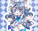 商業利用OK！可愛いみにキャラを製作します お目目ぱっちりのかわいいデフォルメ表現！グッズなどにも！ イメージ2