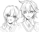 イラストや夢絵、推しのイラストを描きます 推しや夢絵など主様の特徴合わせ書かせていただきたいです イメージ5