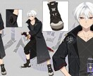 ご要望に沿ったキャラクター絵を描きます ゲーム/TRPG/立ち絵差分・表情差分など対応可能 イメージ9