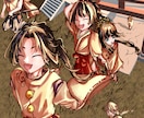 何でも、厚塗り絵を最安値で描きます 一枚絵/サムネ/アイコン/キャラデザ/立ち絵/TRPG イメージ1