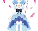 Vtuber立ち絵／IRIAM対応イラスト描きます 配信や実況を彩る！可愛いキャラをオリジナル制作 イメージ4
