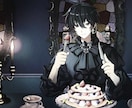 短納期可！一枚絵・立ち絵・歌ってみた絵作成します 歌ってみた・ボカロ、Vtuber、TRPG、記念絵等！商用可 イメージ2