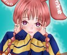 アニメテイストで明るい似顔絵をお描きします プレゼント/記念日/還暦のお祝い/snsアイコン/大人数OK イメージ7
