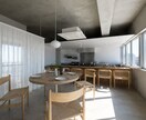 賑わいがカフェの空気感をつくる店舗を提案します 居心地の良く、来たくなるようなデザインを提案します イメージ6