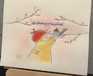 色鉛筆で描く可愛いイラストを作成します 色鉛筆が織りなす、温かくてほっとする世界。 イメージ6