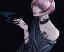ダークで美しい!SNS等のアイコン描きます 実績多数!あなただけのイラスト! イメージ3