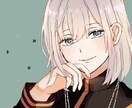 透明感のある綺麗で目を惹くイラストにします アイコンやサムネ、挿絵などにおすすめです。 イメージ1