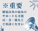 クーポン推奨！腰痛の悩みを電話で全部聞きます 日本で約80人の痛みのプロが腰痛の悩みをお電話で解決 イメージ2