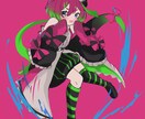 アイコン用イラスト、立ち絵、サムネなど制作致します 6等身の絵柄で元気な可愛いイラストが得意です！ イメージ2